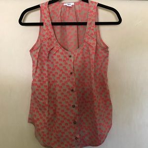 Bar III Sleeveless Elephant 🐘 Blouse